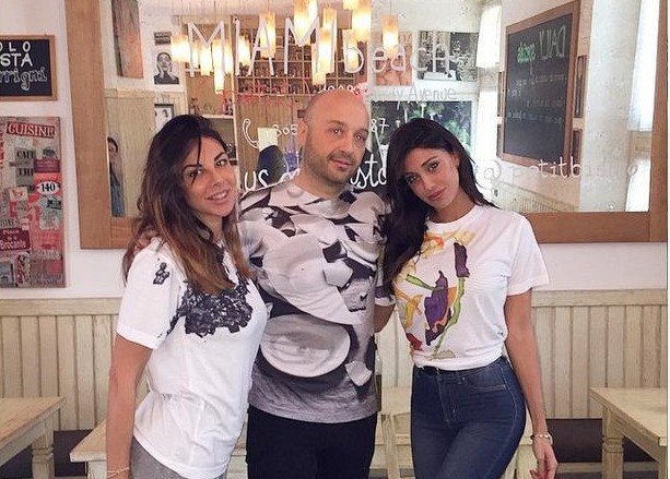 Belen Rodriguez e Joe Bastianich