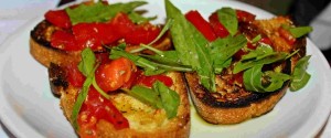 il gusto della bruschetta condiziona... la pasta 