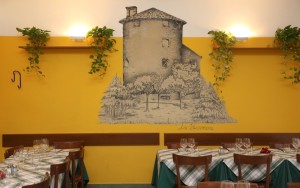interno del ristorante con la Bicocca 