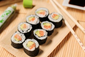 Il sushi, ossia i piatti a base di riso  