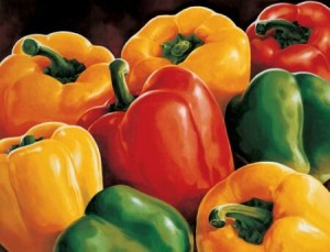 peperoni, i colori dell'estate 