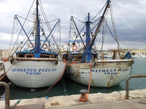 Pescherecci fermi per il blocco 