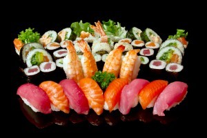 sushi e sashimi