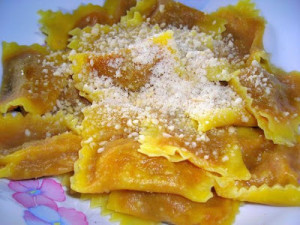 tortelli di zucca: dolci, salati un po' piccanti  