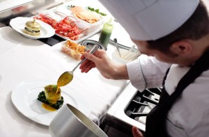 in cucina regna lo chef 