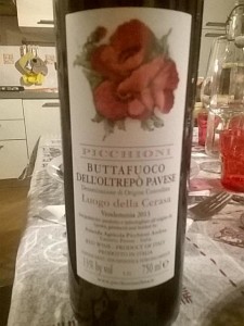 Dell'Oltrepò il Buttafuoco Luogo della Cerasa 2013 Andrea Picchioni 
