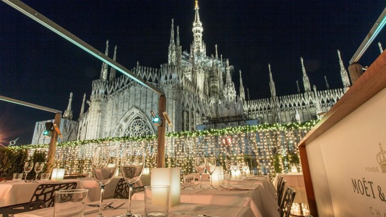 Il Duomo sullo sfondo per una serata particolare